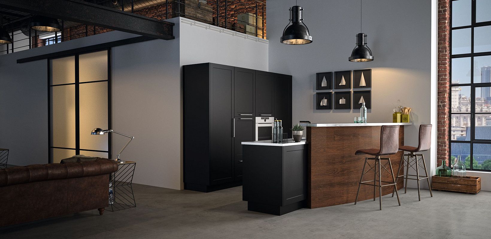 طراحی دکوراسیون سه آشپزخانه شیک و مدرن